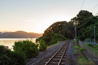 JR長崎本線・東園駅(長崎県:2025年7月)