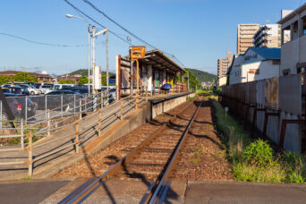 島原鉄道鉄道線・幸駅(長崎県:2025年7月)