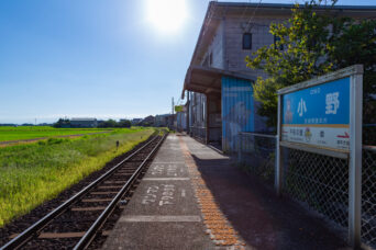 島原鉄道鉄道線・小野駅(長崎県:2025年7月)