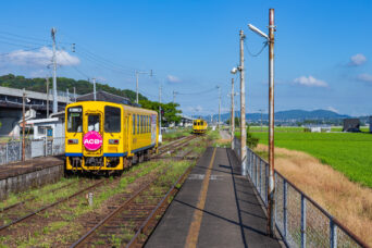 島原鉄道鉄道線・森山駅(長崎県:2025年7月)