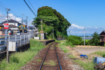 島原鉄道鉄道線・阿母崎駅(長崎県:2025年7月)