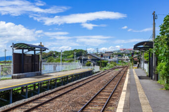 JR大村線・岩松駅(長崎県:2025年7月)