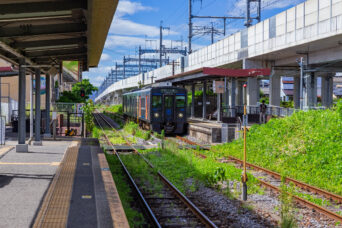 JR大村線・諏訪駅(長崎県:2025年7月)