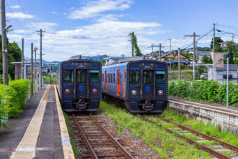 JR大村線・松原駅(長崎県:2025年7月)