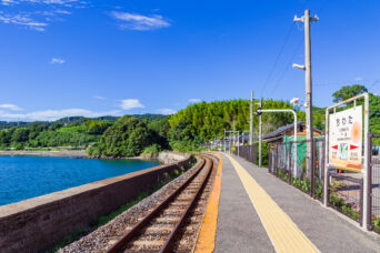 JR大村線・千綿駅(長崎県:2025年7月)