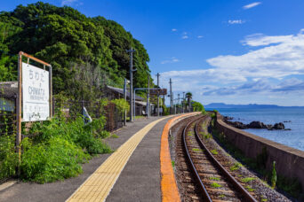 JR大村線・千綿駅(長崎県:2025年7月)