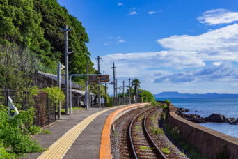 JR大村線・千綿駅(長崎県:2025年7月)