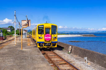 島原鉄道鉄道線・古部駅(長崎県:2025年7月)