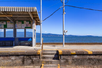 島原鉄道鉄道線・古部駅(長崎県:2025年7月)