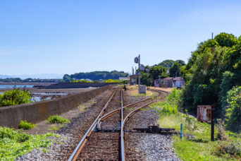 島原鉄道鉄道線・古部駅(長崎県:2025年7月)