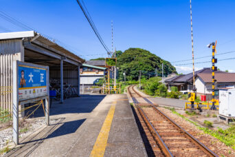 島原鉄道鉄道線・大正駅(長崎県:2025年7月)