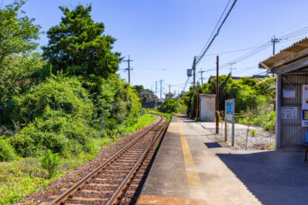 島原鉄道鉄道線・大正駅(長崎県:2025年7月)