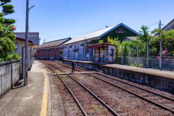 島原鉄道鉄道線・神代駅(長崎県:2025年7月)