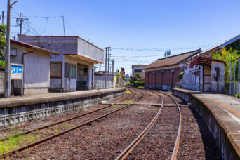 島原鉄道鉄道線・神代駅(長崎県:2025年7月)