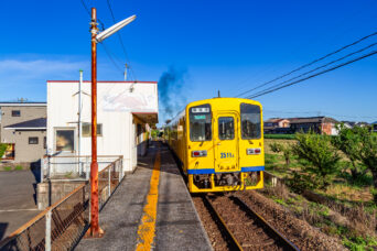 島原鉄道鉄道線・有明湯江駅(長崎県:2025年7月)