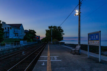 島原鉄道鉄道線・大三東駅(長崎県:2025年7月)