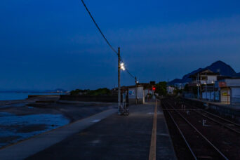 島原鉄道鉄道線・大三東駅(長崎県:2025年7月)