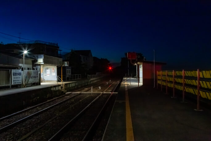 島原鉄道鉄道線・大三東駅（長崎県：2025年7月）