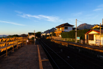 島原鉄道鉄道線・大三東駅(長崎県:2025年7月)