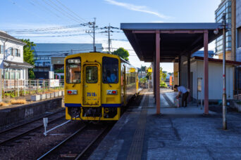 島原鉄道鉄道線・島原港駅(長崎県:2025年7月)