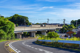 島原鉄道鉄道線・安徳駅跡(長崎県:2025年7月)