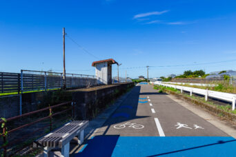 島原鉄道鉄道線・瀬野深江駅跡(長崎県:2025年7月)