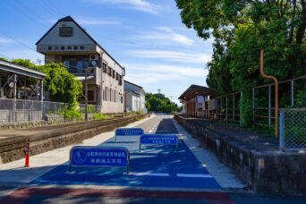 島原鉄道鉄道線・深江駅跡(長崎県:2025年7月)