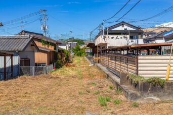島原鉄道鉄道線・西有家駅跡(長崎県:2025年7月)