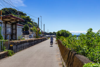 島原鉄道鉄道線・龍石駅跡(長崎県:2025年7月)