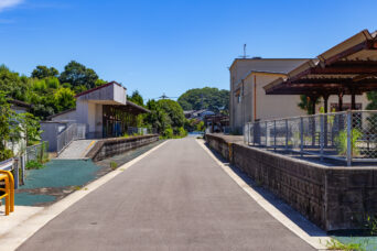 島原鉄道鉄道線・原城駅跡(長崎県:2025年7月)