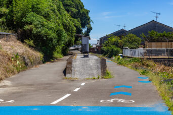 島原鉄道鉄道線・有馬吉川駅跡(長崎県:2025年7月)
