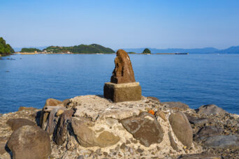 島原半島・雲仙・南串山・椎木川集落付近(長崎県:2025年8月)