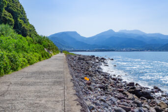 雲仙鉄道廃線跡・千々石~濱間(長崎県:2025年8月)