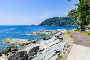 長崎半島・千々海岸(長崎県:2025年8月)