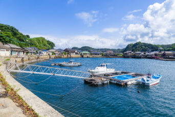 西海・面高集落・面高漁港（長崎県：2025年8月）