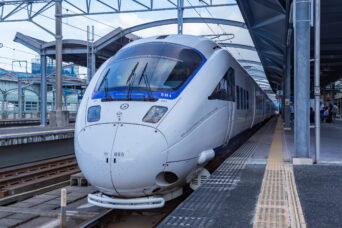 JR佐世保線・佐世保駅・特急「みどり」（長崎県：2025年8月）