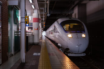 JR鹿児島本線・博多駅・特急「みどり」（福岡県：2025年8月）