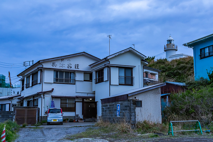 この日は改修工事中で城ヶ島灯台には立ち寄ることが出来なかった