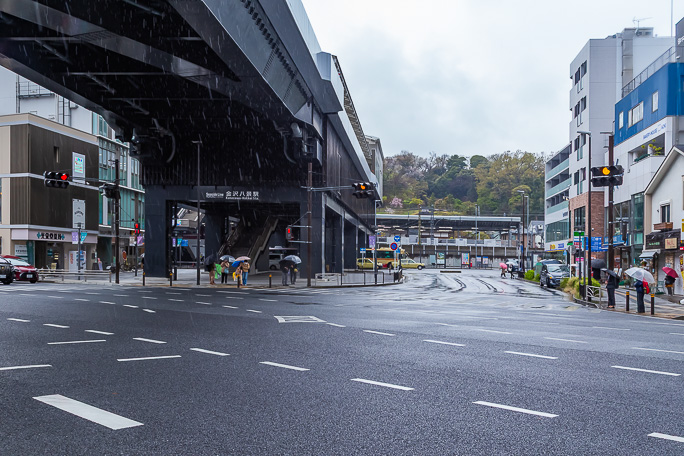 ちょうど2時間半かけて20㎞を走り金沢八景駅に戻ってきた