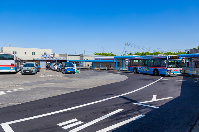 三崎市街地への延伸叶わず終点となった三崎口駅