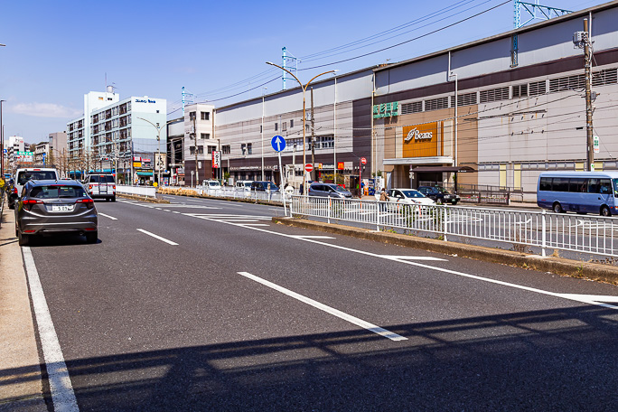 2日ぶりの新杉田駅は快晴の下