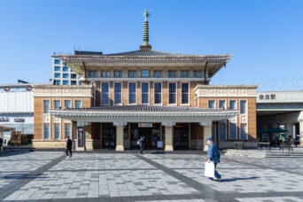 JR奈良線・旧奈良駅舎（奈良県：2025年11月）