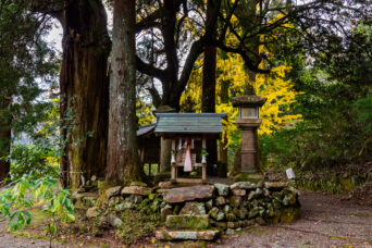 山城・和束町湯船・稲荷神社（奈良県：2025年11月）