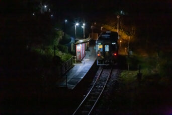 信楽高原鉄道信楽線・玉桂寺前駅（滋賀県：2025年11月）