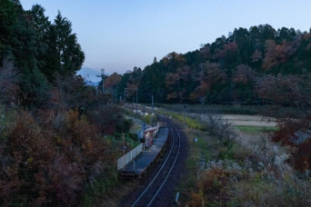 信楽高原鉄道信楽線・玉桂寺前駅（滋賀県：2025年11月）