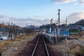 信楽高原鉄道信楽線・勅旨駅（滋賀県：2025年11月）