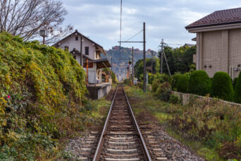 近江鉄道本線・水口城南駅（滋賀県：2025年11月）