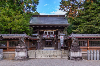 近江鉄道本線・水口城南駅付近・水口神社（滋賀県：2025年11月）
