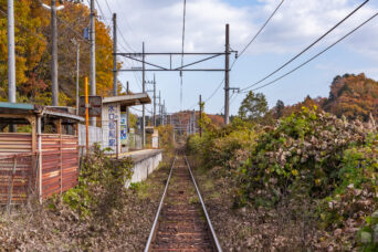 近江鉄道本線・水口松尾駅（滋賀県：2025年11月）