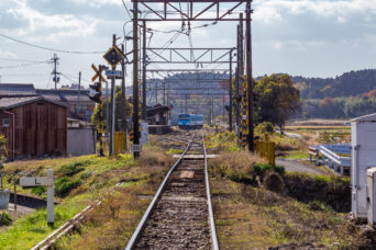 近江鉄道本線・日野駅（滋賀県：2025年11月）